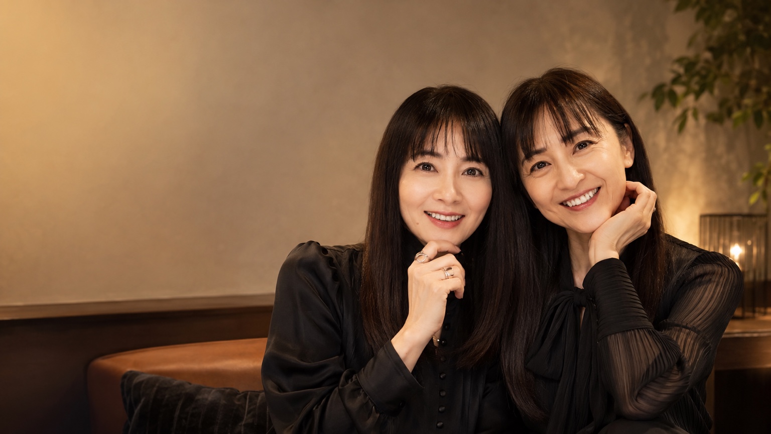 我妻佳代さんと杉浦美雪さんのツーショット